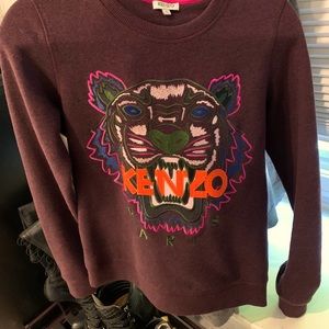 Kenzo burgundy sweater. In great shape only wore a few times